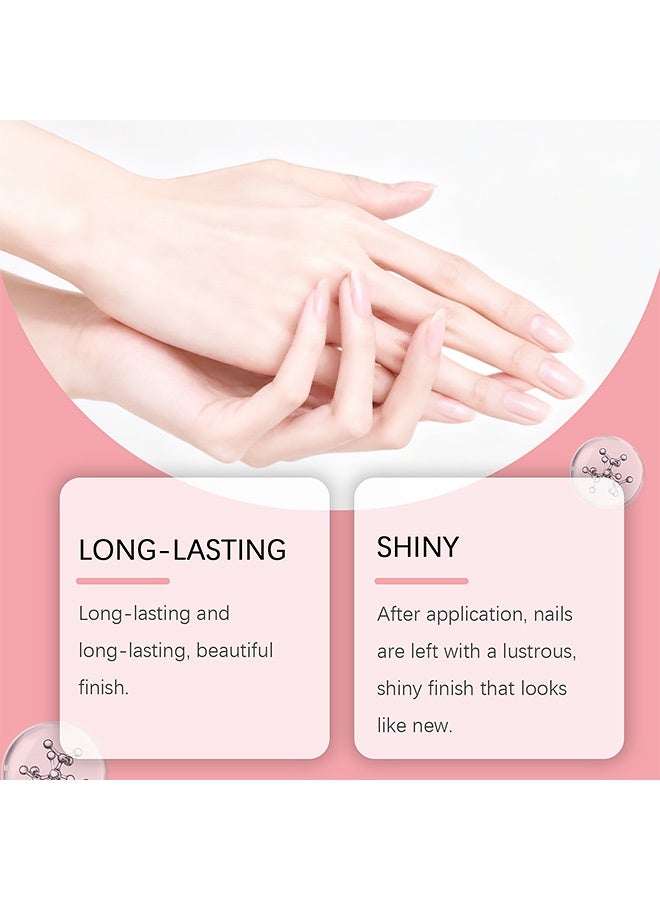 Nymixa Transparent nail glue. Easy to apply and operate. Natural and quick to dry. Transparent and invisible nail beauty gel 5g - Image 2